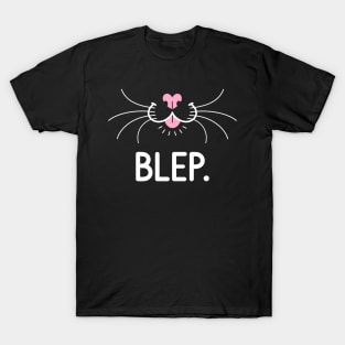 Blep Cat Tongue (Dark) T-Shirt